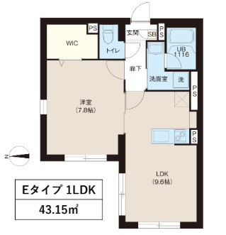 レピュア大山レジデンスⅡの間取り
