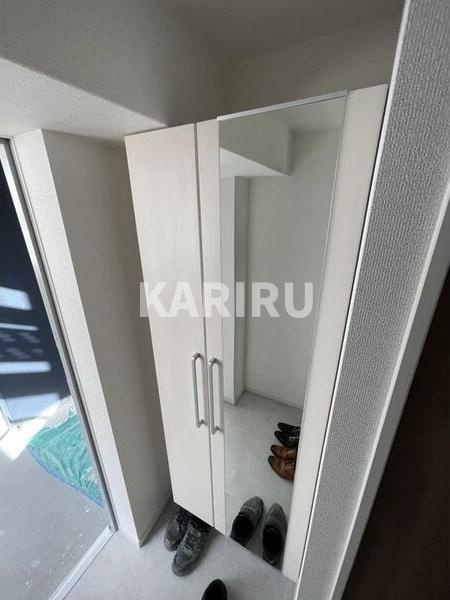 クローバー・レジデンス城東放出の玄関