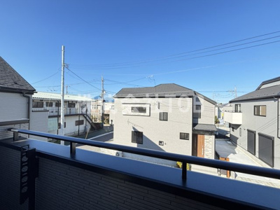 【展望】 | BLOOMING MAISON府中市押立町4号棟 . | 洋室6帖側バルコニー