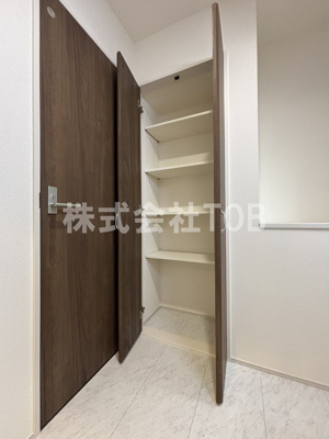 【収納】 | BLOOMING MAISON府中市押立町4号棟 . | リネン庫