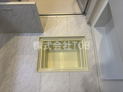 【収納】 | BLOOMING MAISON府中市押立町4号棟 . | 床下収納　洗面所