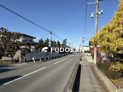 【前面道路含む現地写真】 | 東根市宮崎一丁目【中古住宅】 | 前面道路。