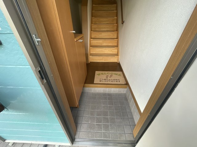 サンA・B棟の玄関