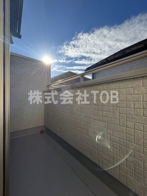 【バルコニー】 | BLOOMING MAISON府中市押立町3号棟 | 洋室4.5帖側バルコニー