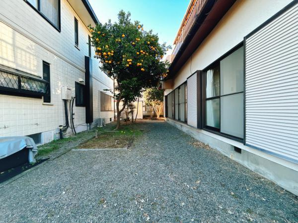 富士市入山瀬の中古一戸建|庭 