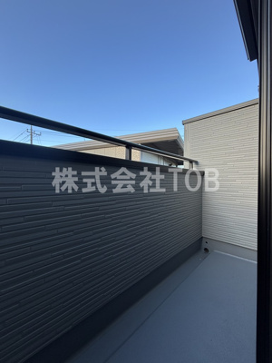 【バルコニー】 | BLOOMING MAISON府中市押立町2号棟 | 洋室5.25帖側バルコニー