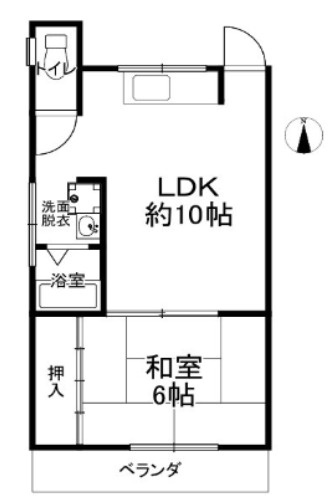 モンダハイツの間取り