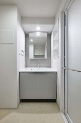 プラウドフラット墨田曳舟ディアージュの独立洗面台