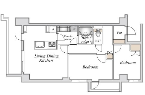 【間取り】 | JMFレジデンス赤羽志茂