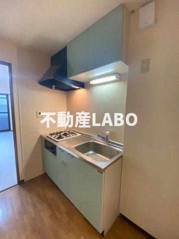 ブルーコートのキッチン