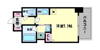 【間取り】 | セイワパレス玉造駅上 | セイワパレス玉造駅上　間取り