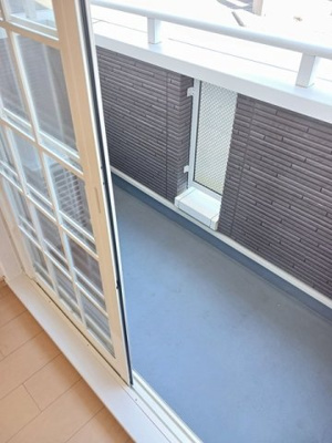 【バルコニー】 | プロムナードⅤ | バルコニー付きです