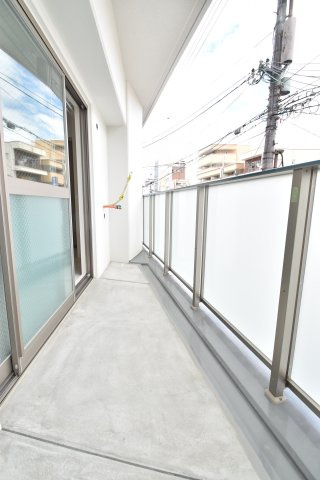 大阪市城東区今福西１丁目の賃貸マンションのバルコニー