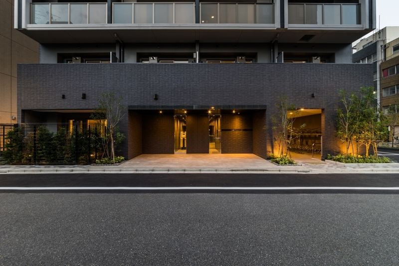 ライトテラス浅草のエントランス