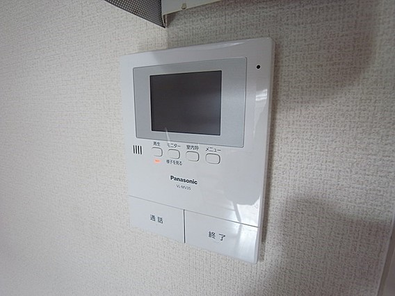 レオパレス上筒井のセキュリティ