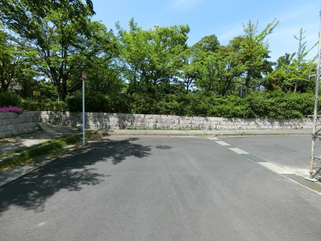 新潟市東区船江町1丁目　C棟の前面道路含む現地写真