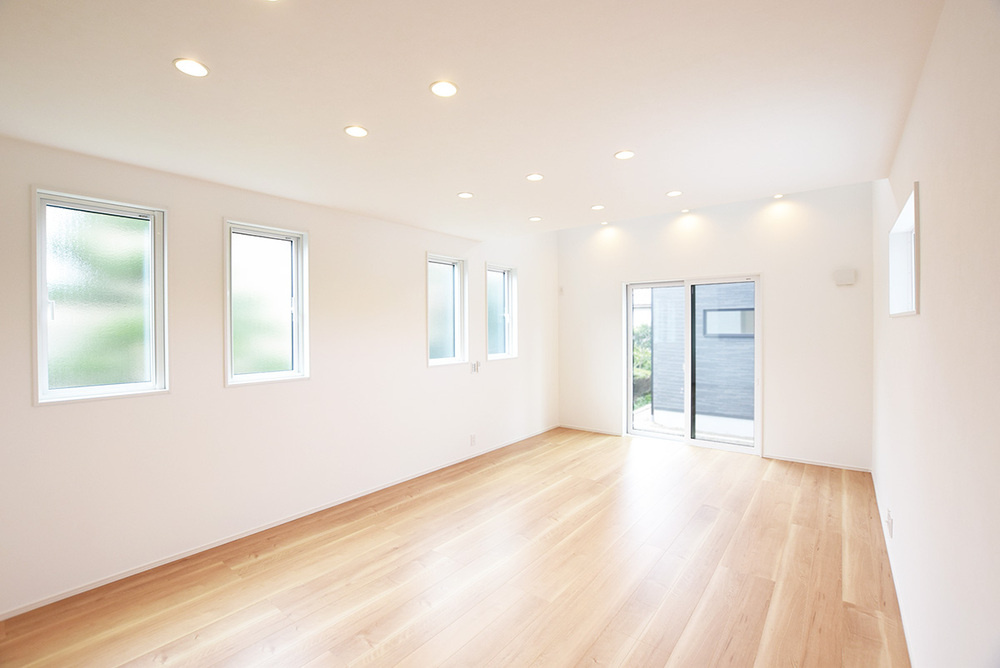 新潟市東区船江町1丁目　A棟の居間・リビング