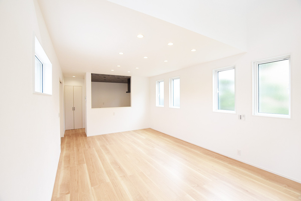 新潟市東区船江町1丁目　A棟の居間・リビング