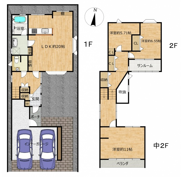 新潟市東区白銀2丁目　中古戸建