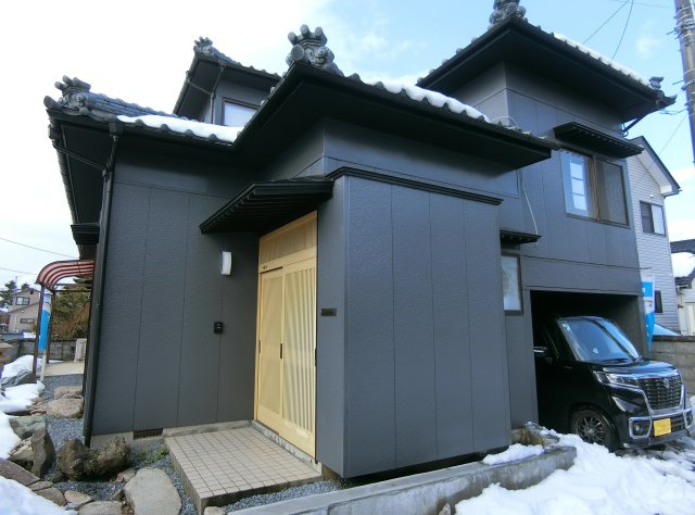 新潟市東区河渡3丁目の外観