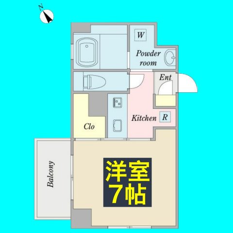 プロシード吹上の間取り