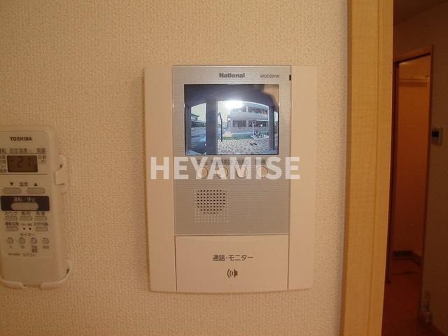 グレイスAのセキュリティ|※室内画像は類似物件のもの