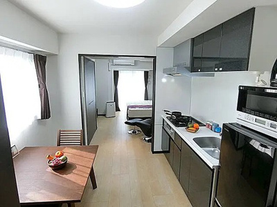 【居間・リビング】 | ＧＥＮＯＶＩＡ御徒町ｓｋｙｇａｒｄｅｎ | 家具はついておりません