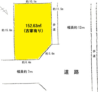 【土地図】 | 大通りの角地