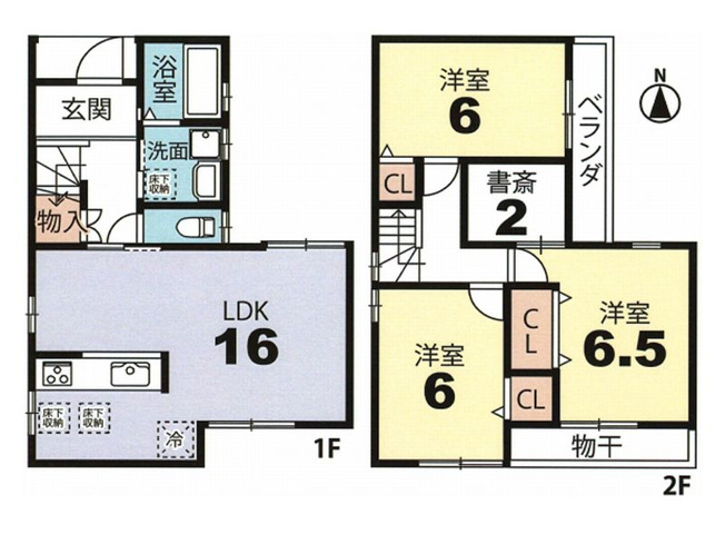 【間取り】 | 山科区椥辻封シ川町　中古戸建