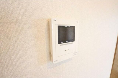 【セキュリティ】 | エトワール | モニター付きインターホンです