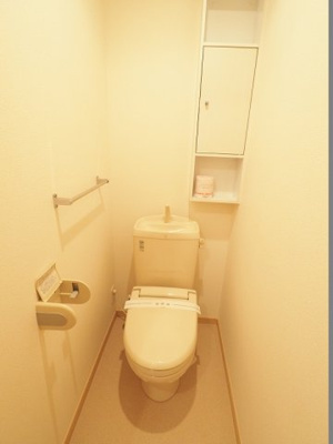 【トイレ】 | グランディールⅠ番館 | ゆったりとした空間のトイレです