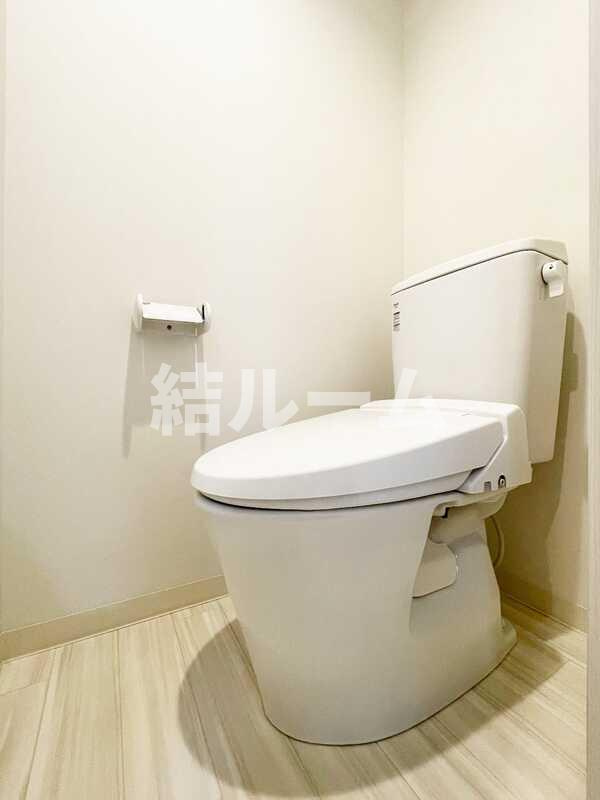 板橋区熊野町の賃貸マンションのトイレ