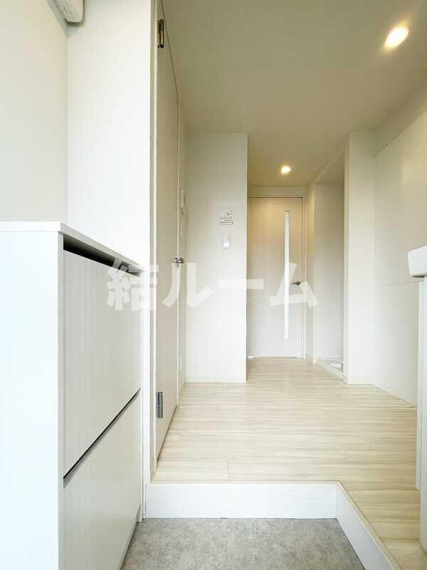 板橋区熊野町の賃貸マンションの玄関