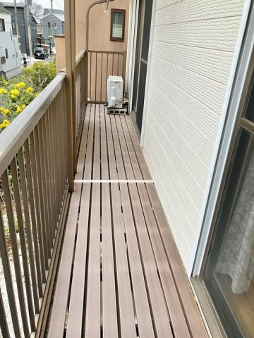 佐須町戸建のバルコニー