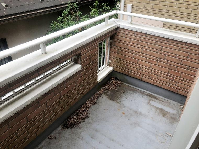 馬絹戸建のバルコニー
