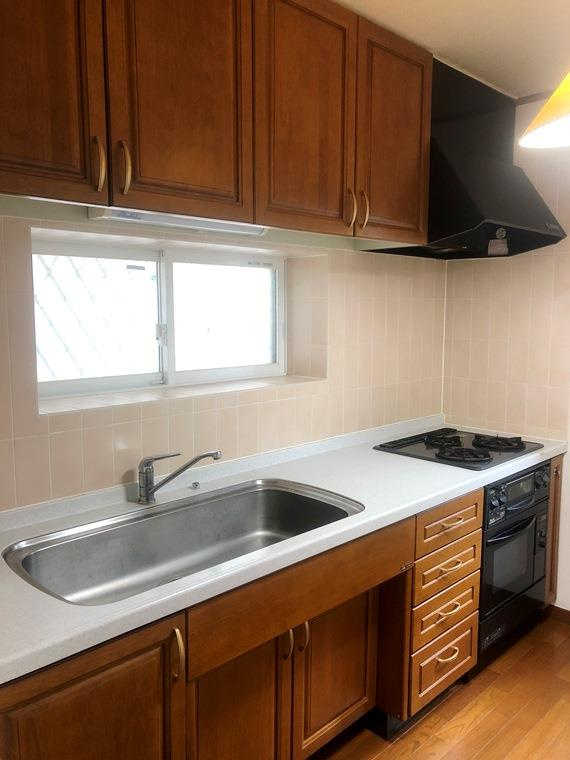 馬絹戸建のキッチン