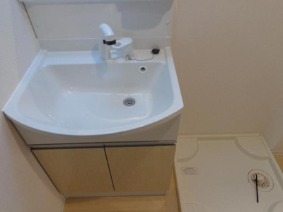 【洗面所】 | コンフォート小池原 | 洗髪洗面化粧台