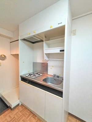 ☆上下収納のあるキッチン