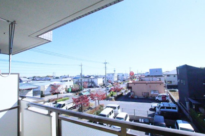 バルコニーからの景色です♪