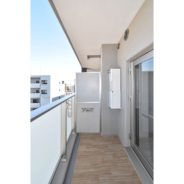 エスリード大須プレシアのバルコニー