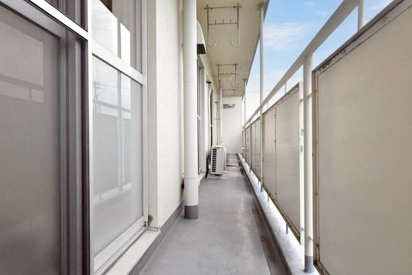 ビレッジハウス下野方1号棟のバルコニー|ビレッジハウスの同一物件・同一タイプの間取りの写真です