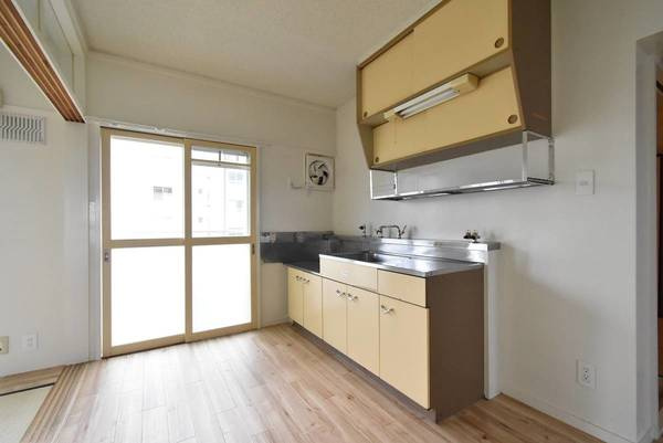 ビレッジハウス下野方1号棟のキッチン|ビレッジハウスの同一物件・同一タイプの間取りの写真です