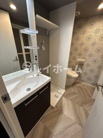 ライブフラット馬込の洗面所