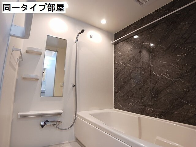 ディーテラス　Ⅱの浴室|落ち着いた空間のお風呂です