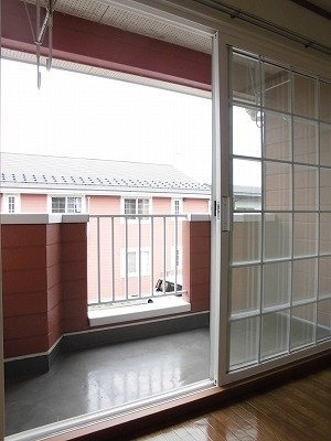 シュガーヒルズＡのバルコニー