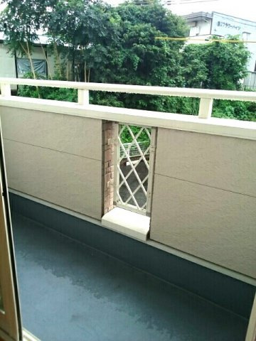 Ｐ’パラティーノⅡのバルコニー