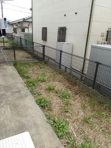 シティハイツ上田Ⅰの庭