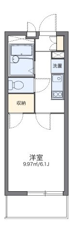 レオパレスくるみの間取り
