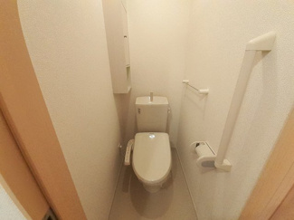 【トイレ】 | エムズ　プロムナード | シンプルで使いやすいトイレです