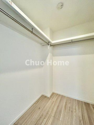 コーポ日野の収納|ウォークインクローゼット